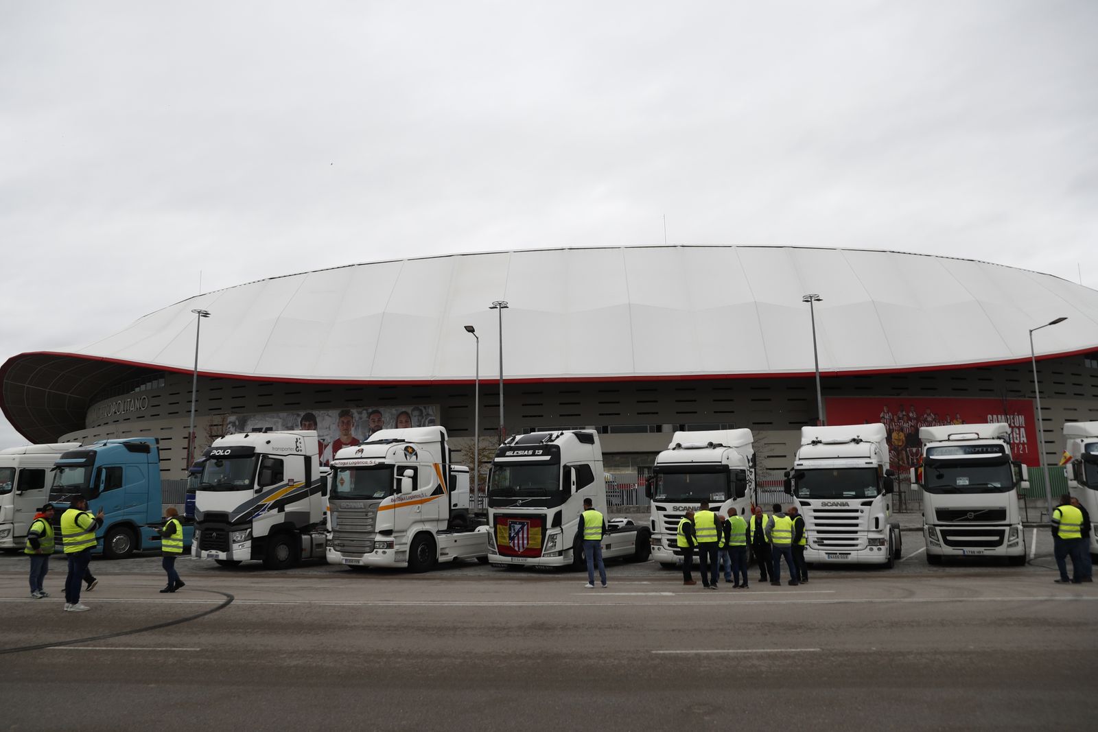 61 detenidos y 455 investigados desde el inicio de la huelga de transporte