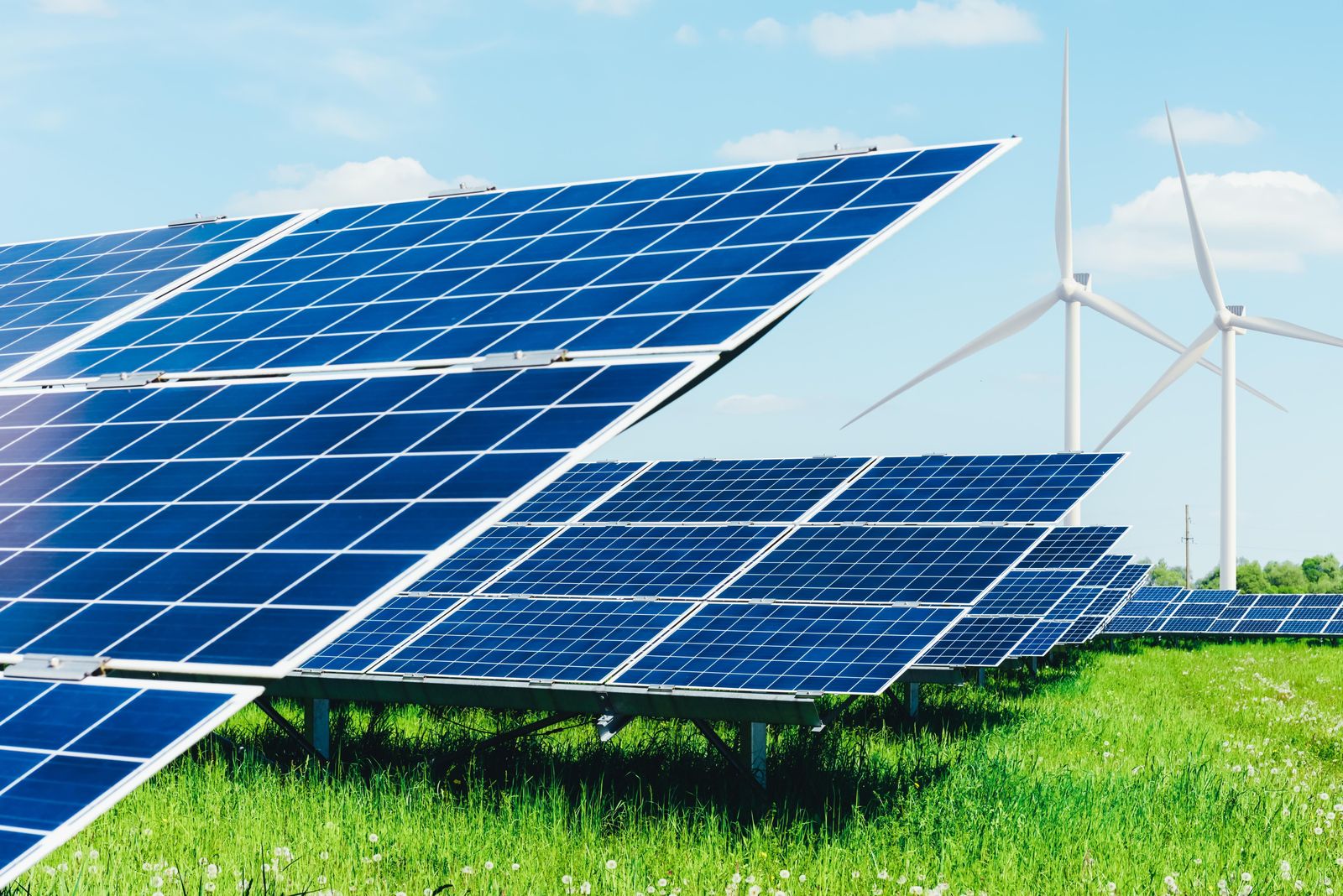 Energía solar y eólica