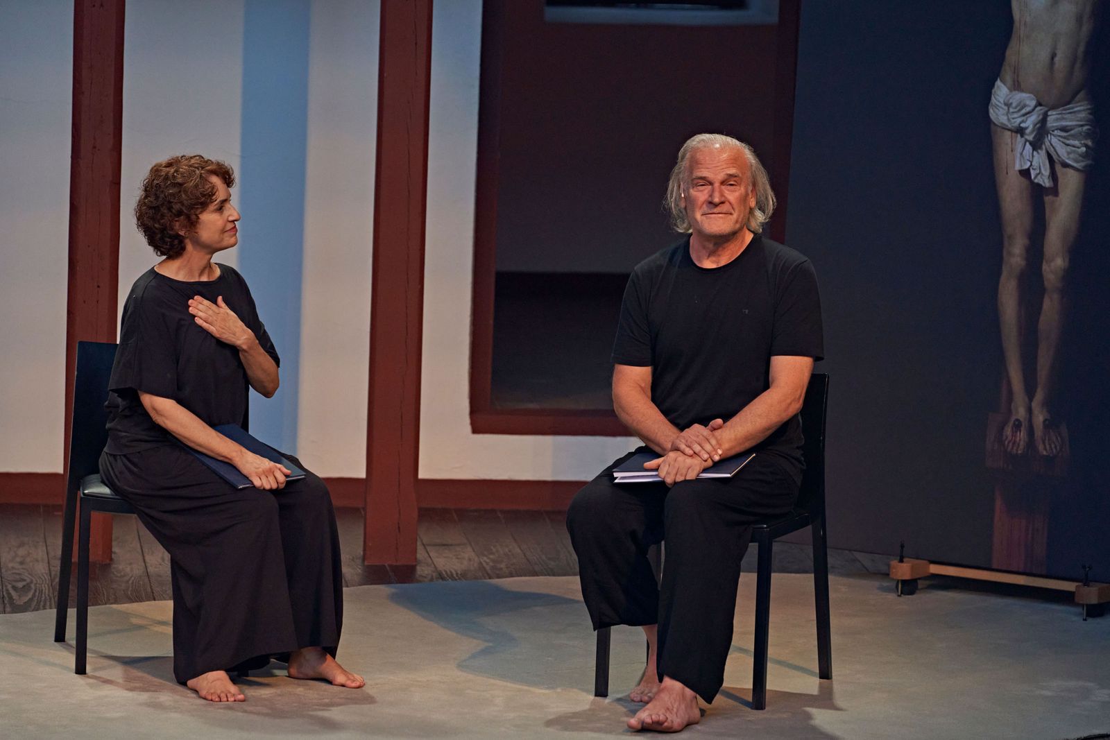 Adriana Ozores y Lluís Homar interpretan la poesía de San Juan de la Cruz